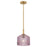 Lark Lisette 1 Light Small Pendant, Lacquered Brass/Rose - 83727LCB-RO