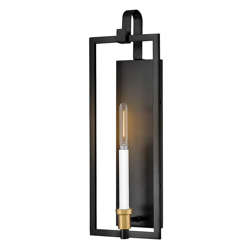 Lark Stassi 1 Light 4" Sconce, Black