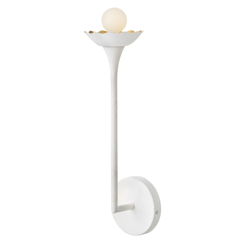 Lark Darla 1 Light 5" Sconce, Textured Plaster