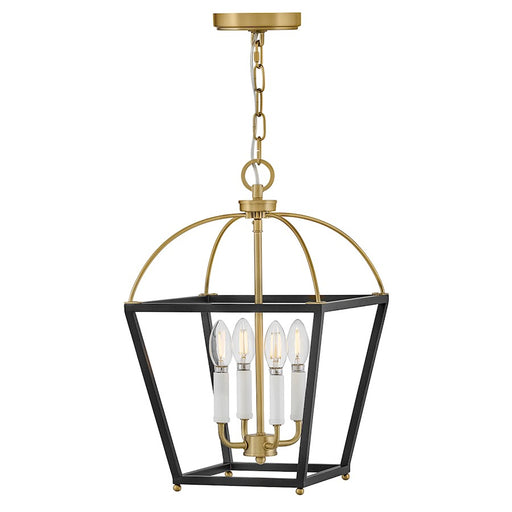 Lark Tate 4 Light 12" Pendant, Black - 84277BK-LCB