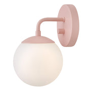Lark Julep 1 Light 7" Sconce, Rose/Etched Opal - 84300RO