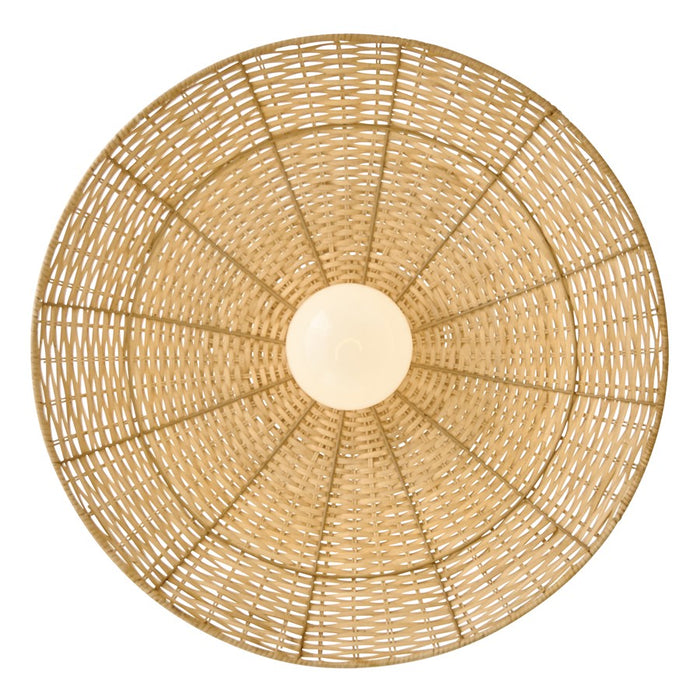 Lark Pismo 1 Light Large Pendant, Lacquered Brass