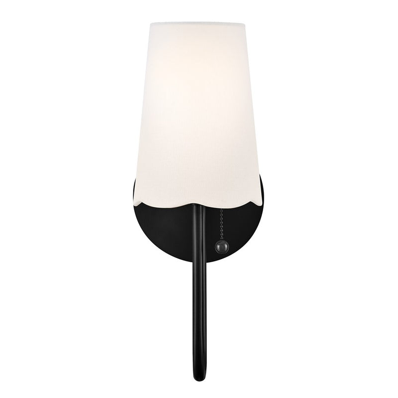 Lark Bliss 1 Light 11" Sconce, Black