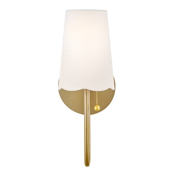 Lark Bliss 1 Light 11" Sconce, Lacquered Brass