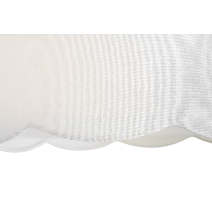 Lark Bliss 2 L 14" Semi-Flush Mount, Lacquered Brass/Inside Etched