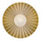 Lark Stevie 1 Light Medium Flush Mount, Lacquered Brass/Etched Opal - 84393LCB