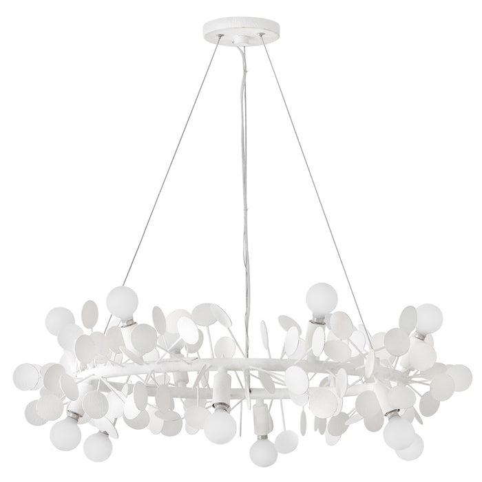Lark Lolli 12 Light Medium Single Tier Chandelier, Textured Plaster