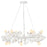 Lark Lolli 12 Light Medium Single Tier Chandelier, Textured Plaster
