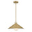 Lark Jace LED Light Medium Pendant, Lacquered Brass/Smoke - 84447LCB