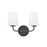 Lark Kline 2 Light Bath Vanity, White