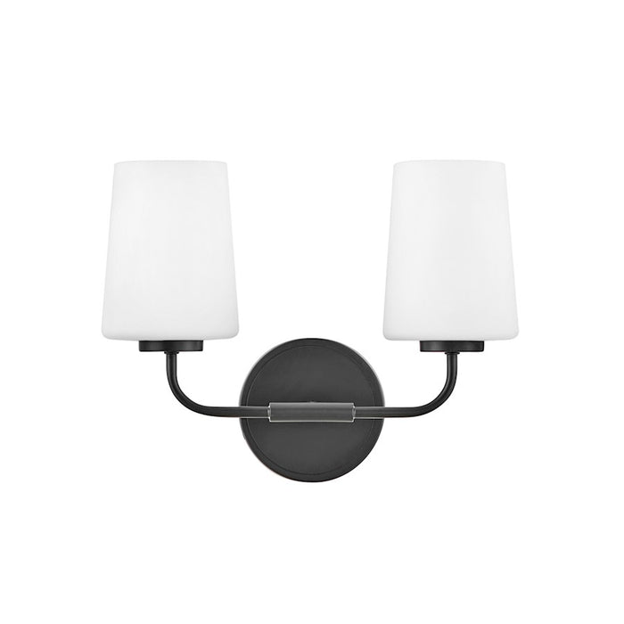 Lark Kline 2 Light Bath Vanity, White