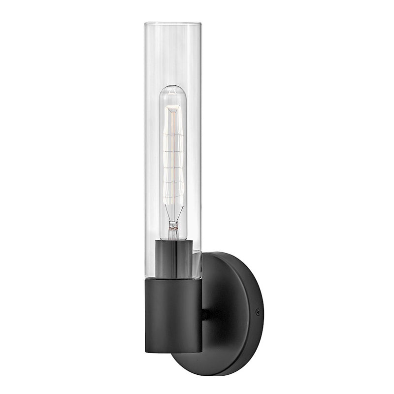 Lark Shea 1 Light Wall Sconce, Clear