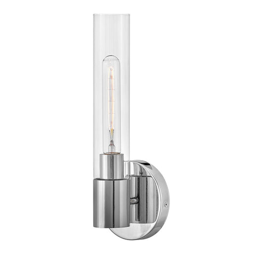 Lark Shea 1 Light Wall Sconce, Clear