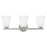 Lark Bri 3 Light 24" Vanity, Brushed Nickel/Etched Opal - 85423BN