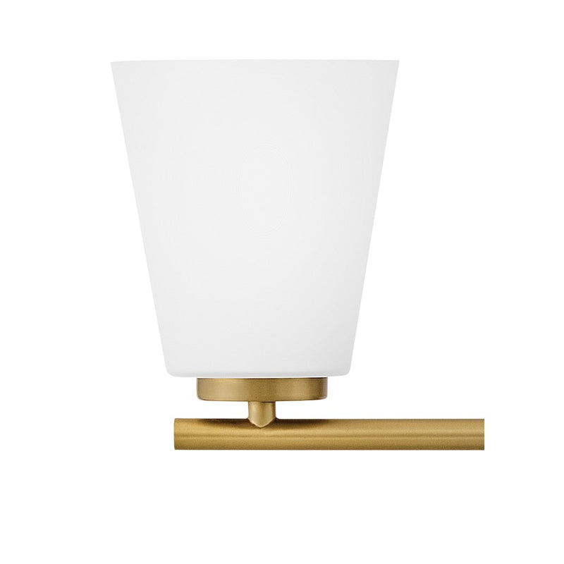 Lark Bri 3 Light 24" Vanity, Lacquered Brass/Etched Opal