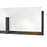 Lark Roman 4 Light Medium Four Light Vanity, Black/Etched White