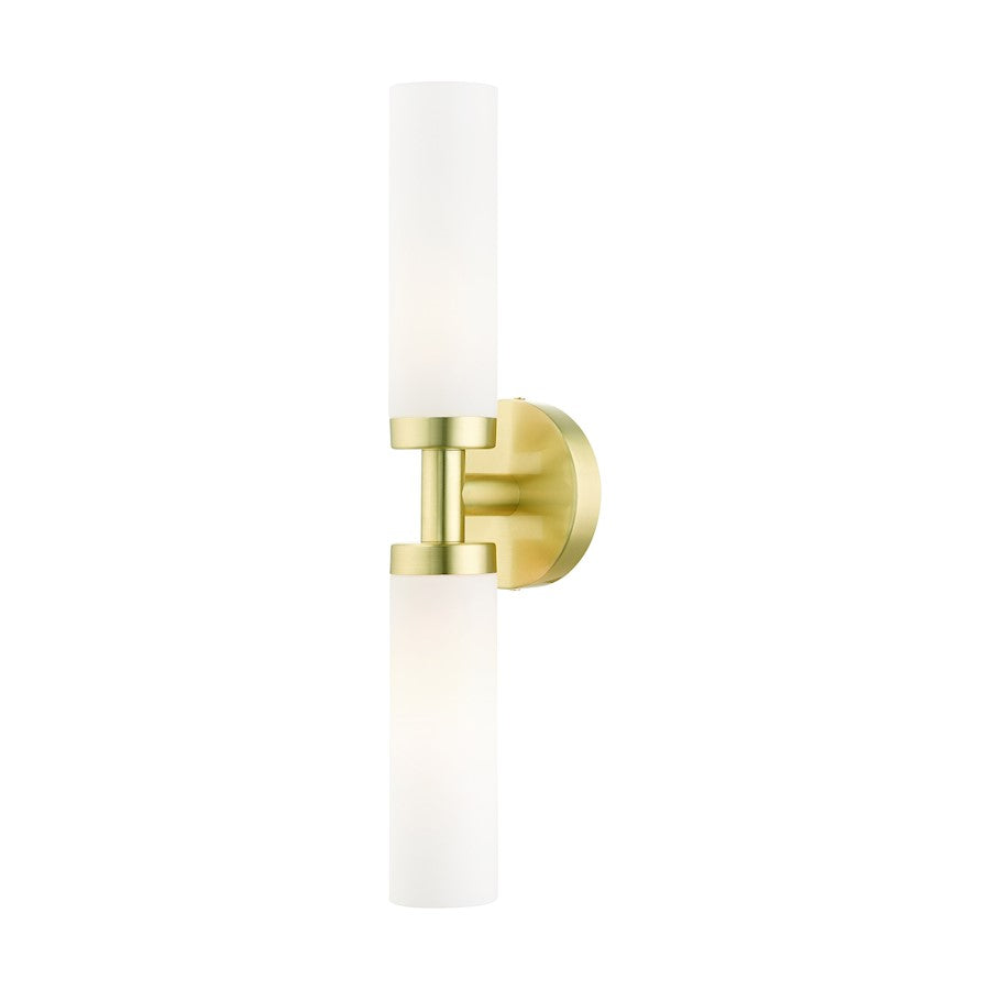 Livex Aero 2 Light ADA Double Vanity Sconce
