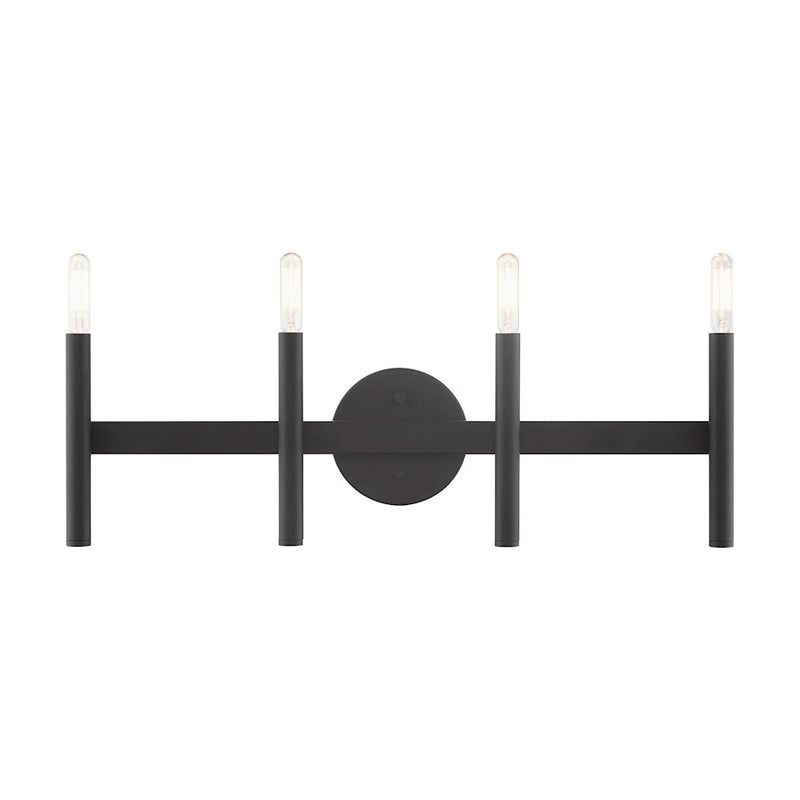 Livex Copenhagen 4 Light ADA Vanity Sconce