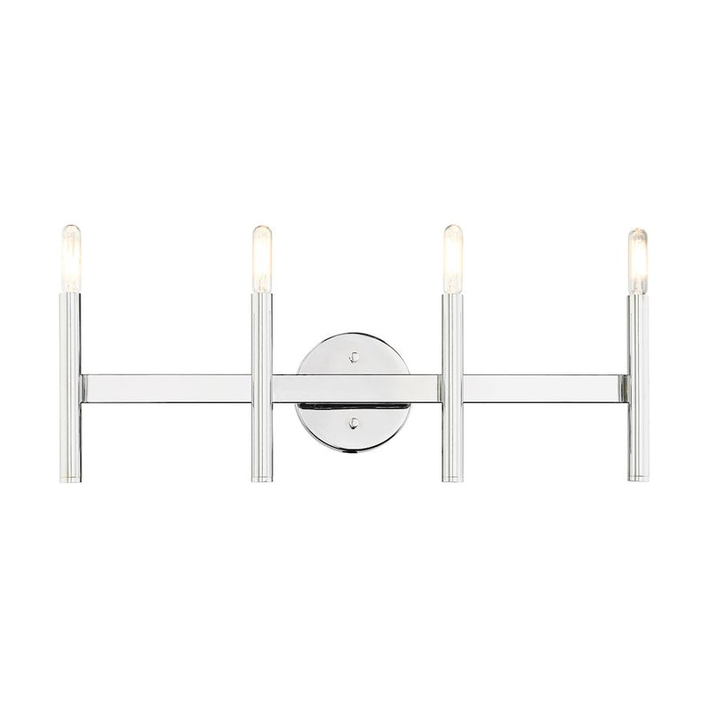 Livex Copenhagen 4 Light ADA Vanity Sconce