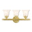 Livex Neptune Bath Vanity, Polished Brass/Alabaster