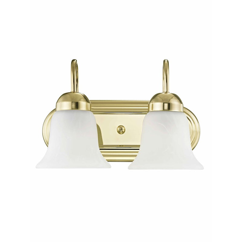 Livex Lighting Riviera 1 Light Wall Sconce, Polished Brass