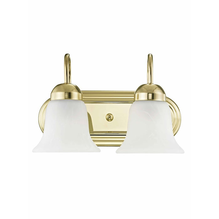 Livex Lighting Riviera 1 Light Wall Sconce, Polished Brass