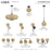Livex Summervine 1Lt Single Sconce, Gold/Hand-Woven French Beige