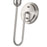 Livex Summervine 1Lt Single Sconce, Nickel/Hand-Woven French Beige