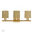 Livex Weavington 3Lt Vanity Sconce, Gold/Hand-Woven Rustic Walnut - 13703-48