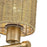 Livex Weavington 4Lt Large Vanity Sconce, Gold/Rustic Walnut