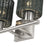 Livex Weavington 2Lt Vanity Sconce, Nickel/Hand-Woven Charred Gray