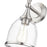 Livex Ashridge 2Lt Vanity Sconce, Brushed Nickel/Clear