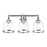 Livex Ashridge 3Lt Vanity Sconce, Polished Chrome/Clear
