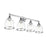 Livex Ashridge 4Lt Large Vanity Sconce, Polished Chrome/Clear