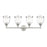 Livex Ashridge 4Lt Large Vanity Sconce, Brushed Nickel/Clear