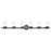 Livex Manhattan Vanity Sconce, Black Chrome/Clear/Opal Inner