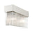Livex Norwich Sconce, Drum Shade/Crystal Rods