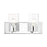 Livex Zurich Vanity Sconce, Clear Glass