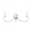 Livex Bari 3 Light Vanity Sconce, Polished Chrome
