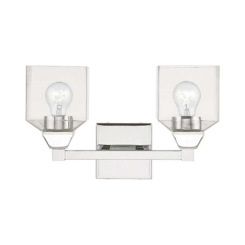 Livex Aragon 2 Light Vanity Sconce