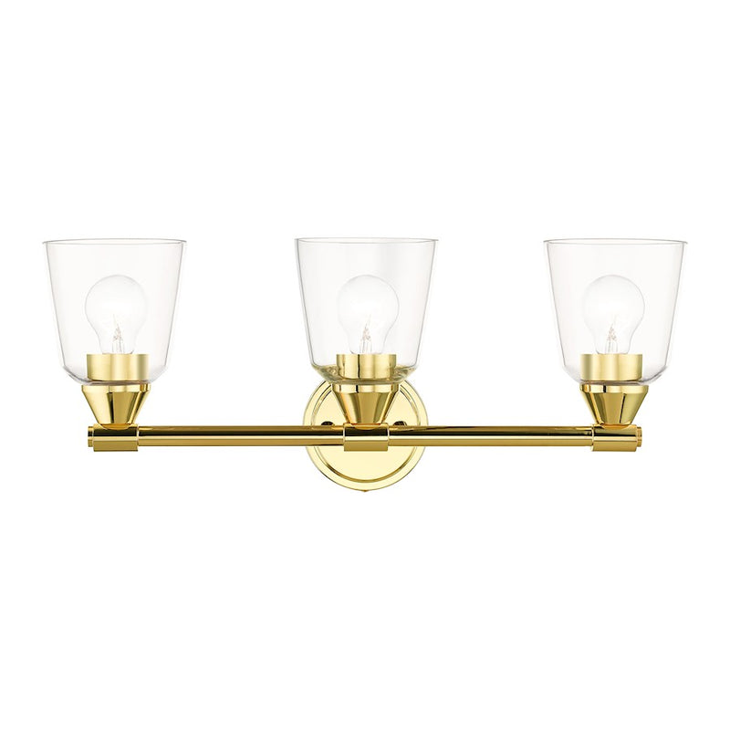 Livex Catania 3 Light Vanity Sconce