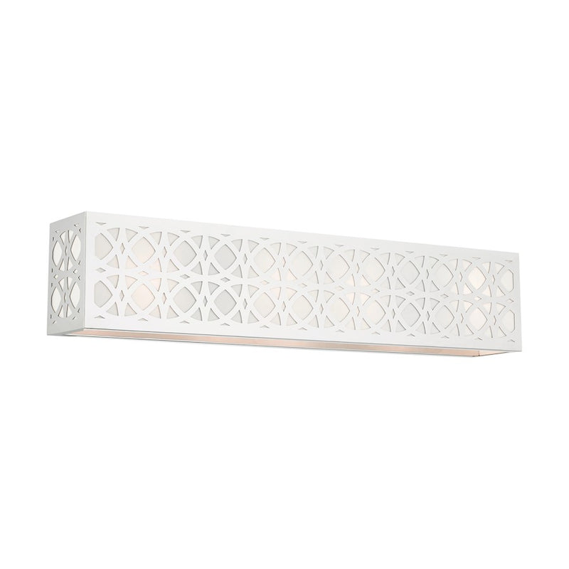 Livex Calinda 4 Light ADA Vanity Sconce