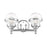 Livex Oldwick Vanity Sconce, Hand Blown Clear