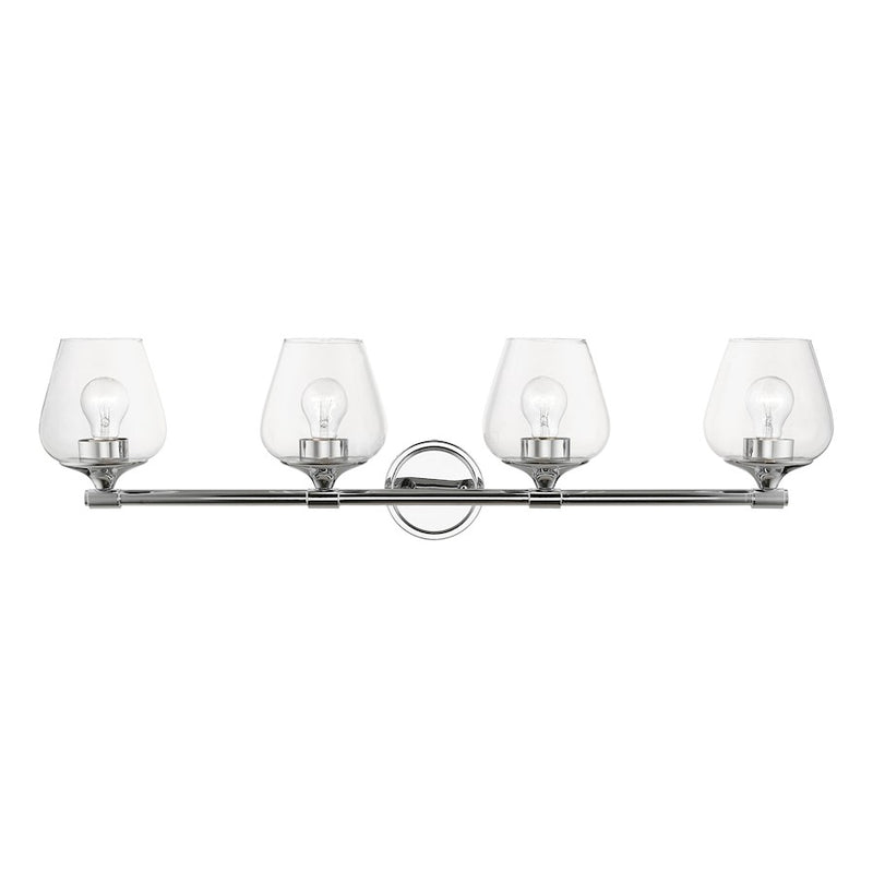 Livex Willow 4 Light Vanity Sconce