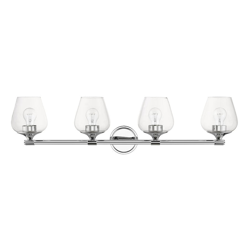 Livex Willow 4 Light Vanity Sconce