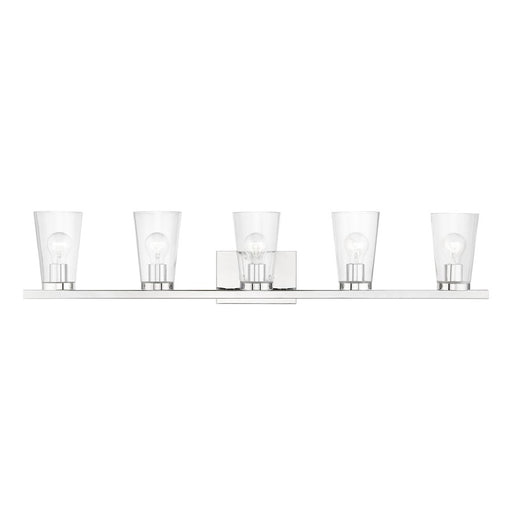Livex Cityview 5 Light Extra Large Vanity Sconce