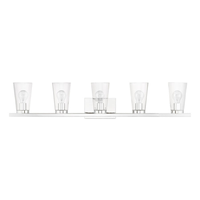 Livex Cityview 5 Light Extra Large Vanity Sconce
