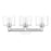 Livex Bernardino 3Lt Vanity Sconce, Polished Chrome/Clear