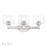 Livex Bernardino 3Lt Vanity Sconce, Brushed Nickel/Clear - 17913-91