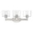 Livex Bernardino 3Lt Vanity Sconce, Brushed Nickel/Clear